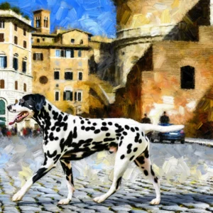 Dalmatian in Rome