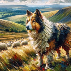 Border Collie in the Beacons